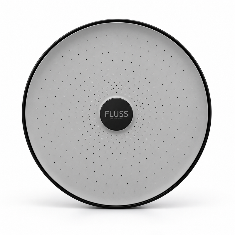 Regadera FLÜSS Negro Mate